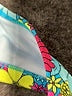 Unbranded Paisley Green Blue Swimsuit Top Size M (estimated) - photo 3