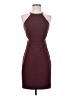 Intermix Solid Burgundy Cocktail Dress Size P (petite) - photo 1