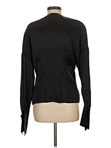 Escada by Margaretha Ley Long Sleeve Silk Top (view 2)