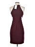 Intermix Solid Burgundy Cocktail Dress Size P (petite) - photo 2