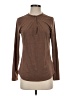 Ouges Brown Long Sleeve Henley Size S - photo 1