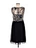AB Studio Graphic Black Cocktail Dress Size 6 - photo 2