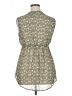 Bongo 100% Polyester Green Sleeveless Blouse Size XL - photo 2