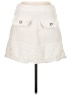 Shein Tweed White Casual Skirt Size M - photo 1