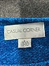 Casual Corner Paisley Blue Pullover Sweater Size L - photo 7