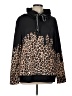 Unbranded Animal Print Black Pullover Hoodie Size L - photo 1