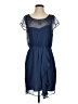 The Real Truth 100% Polyester Solid Blue Casual Dress Size S (estimated) - photo 1