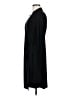 Calvin Klein Solid Black Cocktail Dress Size 6 - photo 5
