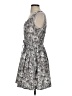 Gap Print Gray Cocktail Dress Size 4 - photo 5