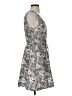Gap Print Gray Cocktail Dress Size 4 - photo 4
