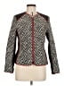 H&M Argyle Black Ivory Jacket Size 8 - photo 1