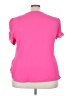 ALTERNATIVE 100% Polyester Pink Short Sleeve Top Size 4X - photo 2