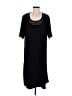 Susan Graver Black Casual Dress Size L - photo 1