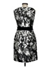 Donna Ricco 100% Polyester Graphic Gray Cocktail Dress Size 4 (petite) - photo 2