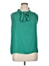 Assorted Brands 100% Polyester Green Sleeveless Blouse Size XL - photo 1