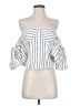 Generation Love 100% Rayon White 3/4 Sleeve Blouse Size 4 - photo 1