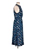 Anne Klein Print Blue Casual Dress Size 6 - photo 4