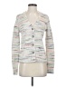 CAbi Print Multi Color Silver Cardigan Size XS - photo 1