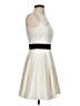 Milly Solid Ivory Cocktail Dress Size 4 - photo 4