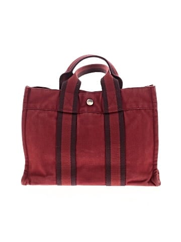 Hermès Canvas Fourre Tout Holdall PM Tote Bag (view 1)