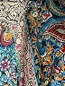 Unbranded 100% Polyester Paisley Blue Romper Size M - photo 4