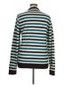 Carbon 100% Acrylic Stripes Blue Pullover Sweater Size XL - photo 2