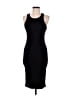 Cherish Solid Black Cocktail Dress Size L - photo 1