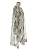 Maya Negri Metallic Silver Casual Dress Size M - photo 4
