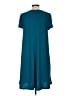 West Loop Solid Teal Casual Dress Size M - photo 2