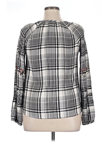 Christopher & Banks Long Sleeve Blouse (view 2)