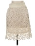 Papillon 100% Polyester Ivory Casual Skirt Size S - photo 1