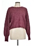 FRYE Tweed Burgundy Pullover Sweater Size L - photo 1