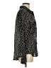 Cloth & Stone Animal Print Black Long Sleeve Blouse Size S - photo 4