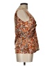 Studio 1940 Orange Sleeveless Blouse Size L - photo 4