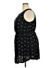 Moth 100% Rayon Hearts Black Casual Dress Size 3X - photo 5