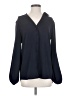 Drew 100% Polyester Blue Long Sleeve Blouse Size S - photo 1