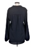 Drew 100% Polyester Blue Long Sleeve Blouse Size S - photo 2