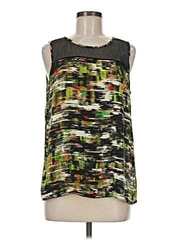 Classiques Entier Sleeveless Silk Top (view 1)