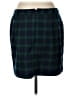 Old Navy Plaid Green Formal Skirt Size 10 - photo 2