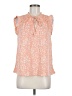 MELLODAY Orange Sleeveless Blouse Size M - photo 1