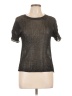 Intropia Black Short Sleeve Top Size L - photo 1