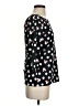 Disney Parks Polka Dots Black 3/4 Sleeve Top Size S - photo 4