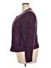 Jaclyn Smith Tweed Purple Jacket Size XXL - photo 5