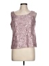 R&M Richards Pink Sleeveless Blouse Size 10 Petite - photo 1