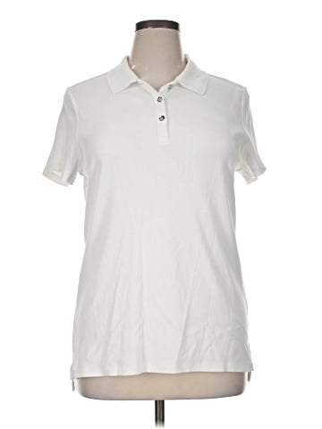 H By Halston Short Sleeve Polo (view 1)