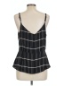 CAbi 100% Polyester Black Sleeveless Blouse Size 12 - photo 2