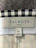 Talbots Outlet Houndstooth Green Casual Pants Size 14 - photo 7