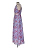 Likely 100% Polyester Paisley Blue Casual Dress Size 2 - photo 5
