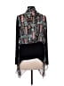 Sunny Leigh 100% Polyester Black Kimono Size L - photo 2