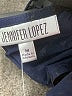 Jennifer Lopez 100% Polyester Black Long Sleeve Blouse Size M - photo 8